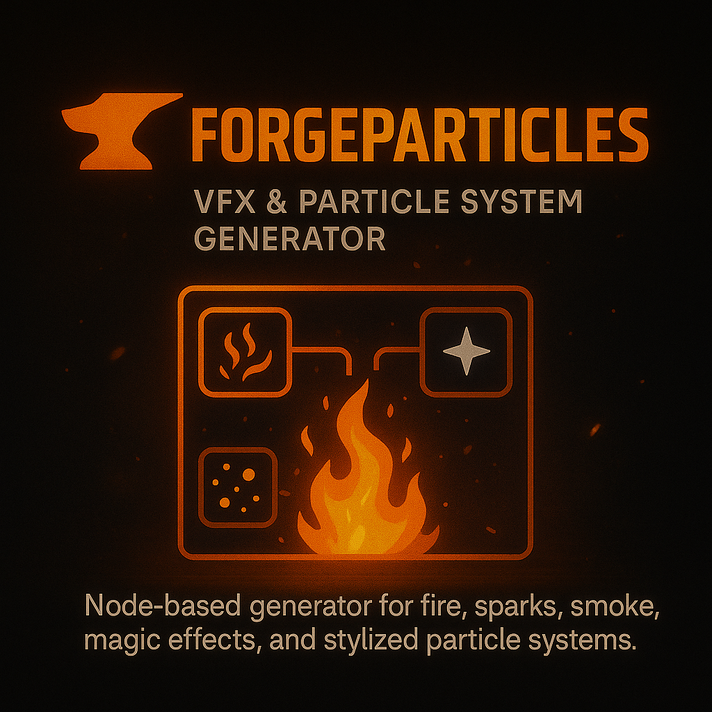 ForgeParticles – VFX & Particle System Generator